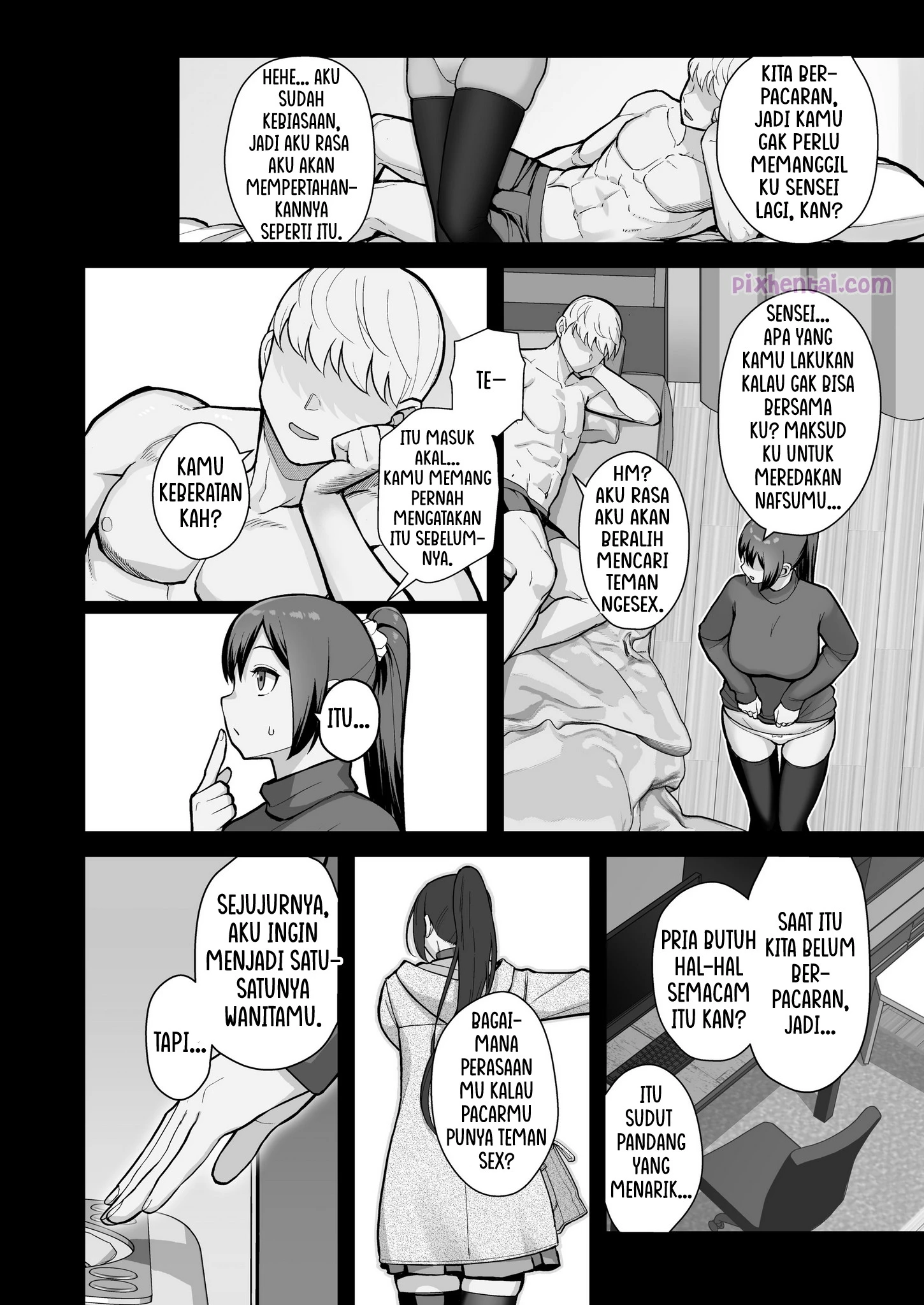 Komik hentai xxx manga sex bokep Kazoku ga Neshizumaru Yoru ni Hitozuma o Daita Hon 13
